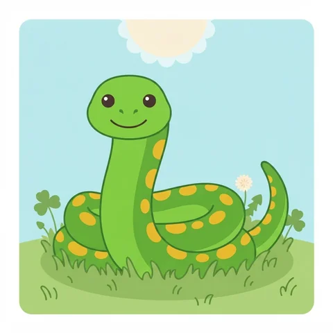 A character drawn in the Modern Graphic style